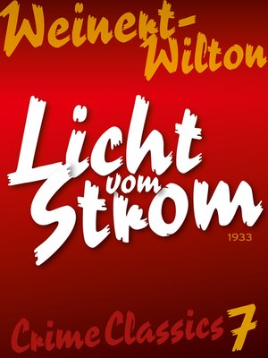 cover image of Licht vom Strom